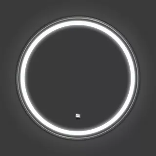 Зеркало Comforty в серебрянной алюминиевой раме Comforty Лея-60 LED-подсветка, бесконтактный сенсор